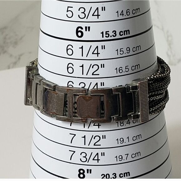 CHICO'S Mixed Metals Ball Chain Watch - Picture 6 of 6